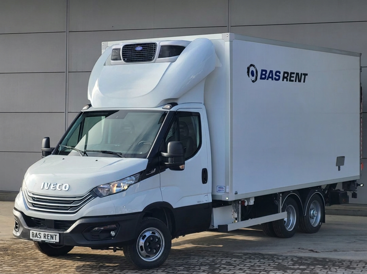 Iveco Daily gekühlter Kofferaufbau mit Multi-Temp von BAS Rent